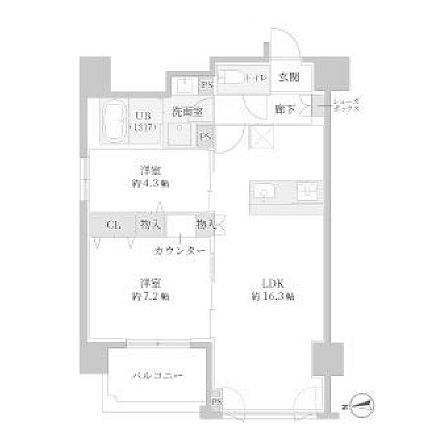 物件○○の間取り図