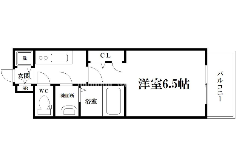 物件○○の間取り図