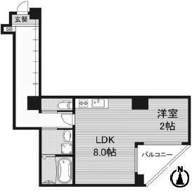 物件○○の間取り図