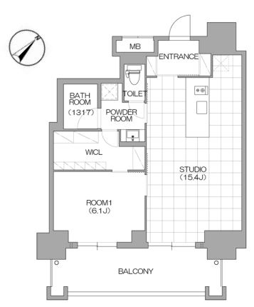 物件○○の間取り図