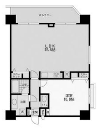 物件○○の間取り図