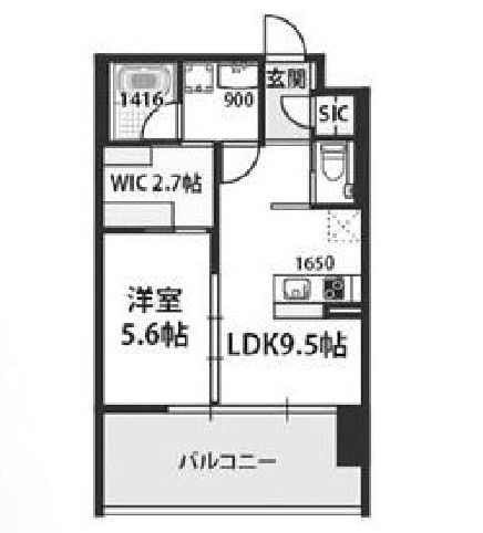 物件○○の間取り図