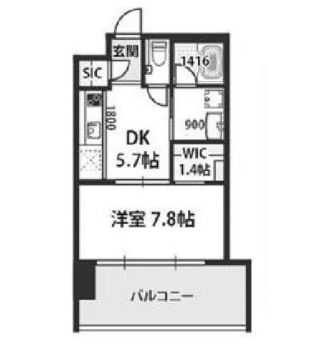 物件○○の間取り図