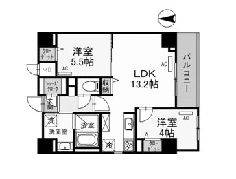 物件○○の間取り図