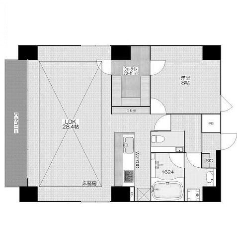 物件○○の間取り図