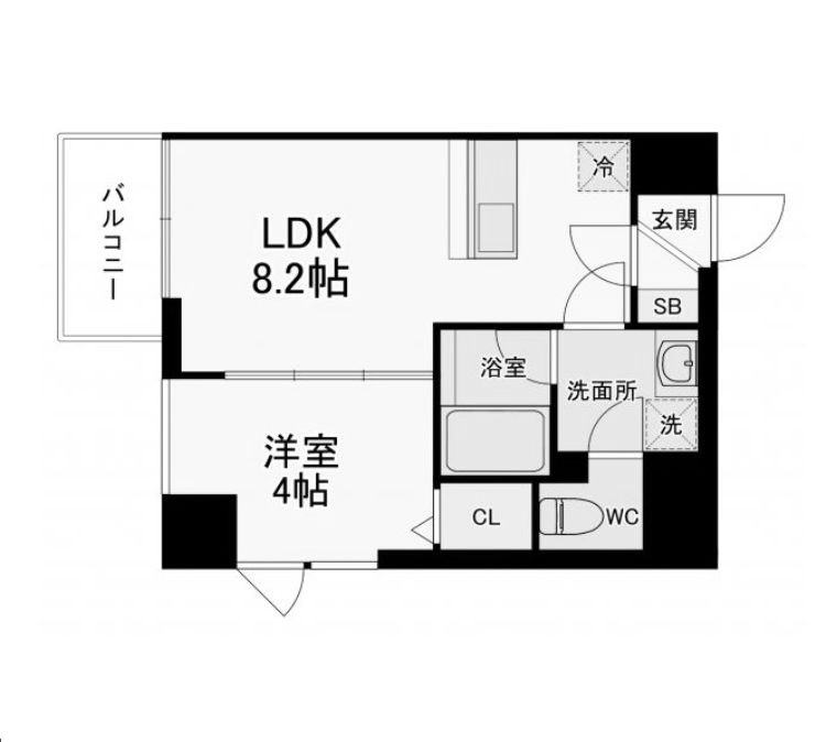 物件○○の間取り図