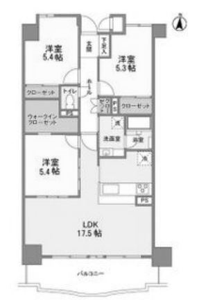 物件○○の間取り図