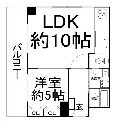 物件○○の間取り図