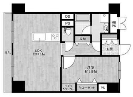 物件○○の間取り図