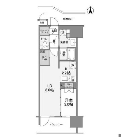 物件○○の間取り図