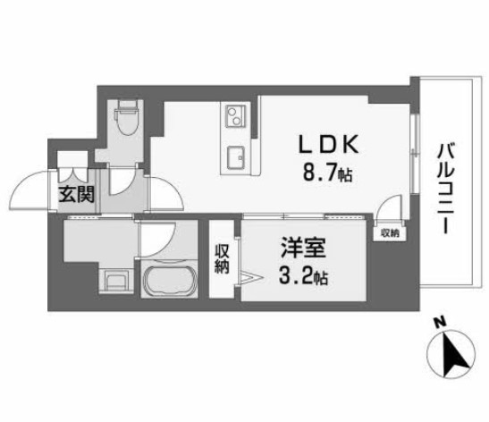 物件○○の間取り図