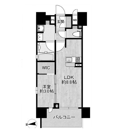 物件○○の間取り図