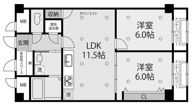 物件○○の間取り図