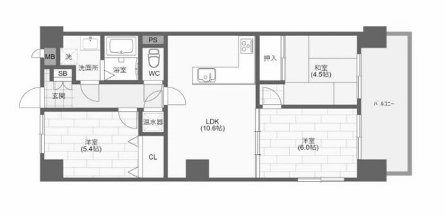 物件○○の間取り図