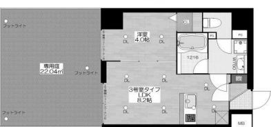 物件○○の間取り図