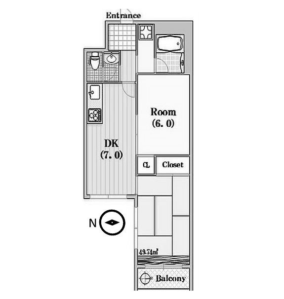 物件○○の間取り図