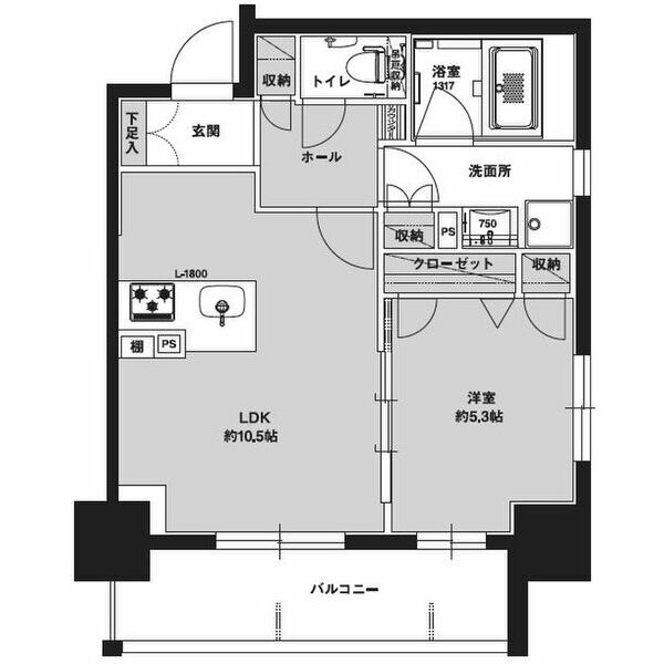 物件○○の間取り図