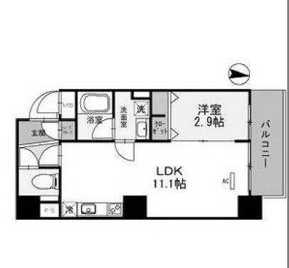 物件○○の間取り図