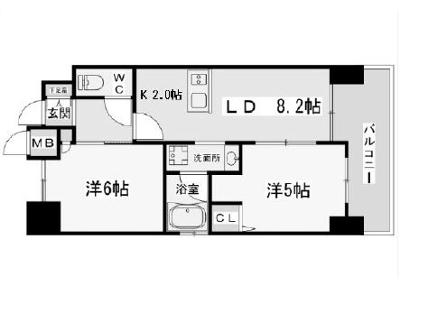 物件○○の間取り図