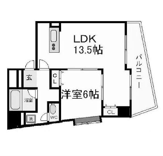 物件○○の間取り図