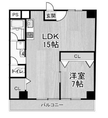 物件○○の間取り図