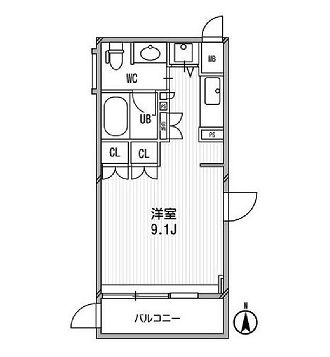 物件○○の間取り図