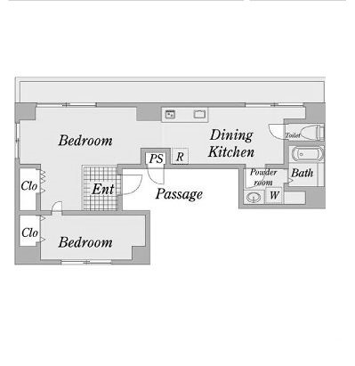 物件○○の間取り図