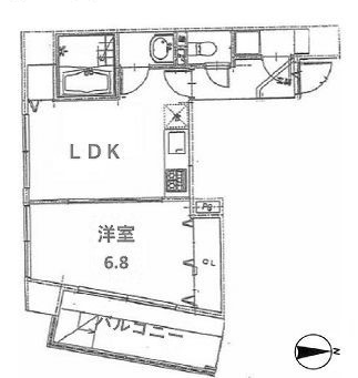 物件○○の間取り図