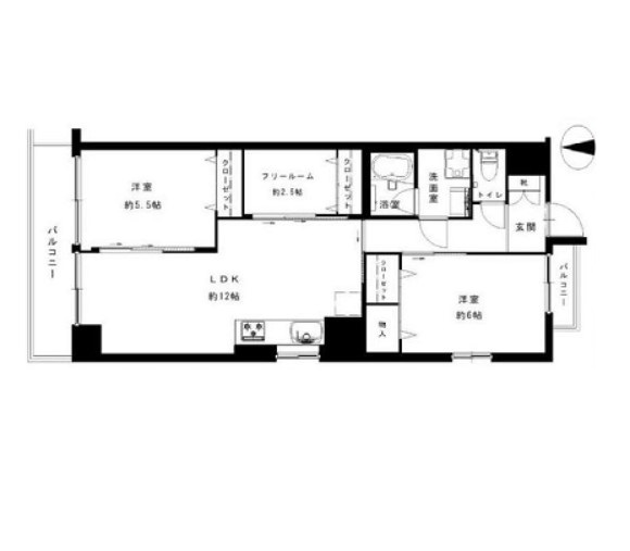 物件○○の間取り図