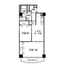 物件○○の間取り図