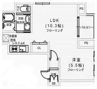 物件○○の間取り図