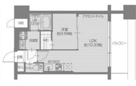 物件○○の間取り図