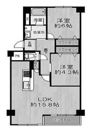 物件○○の間取り図