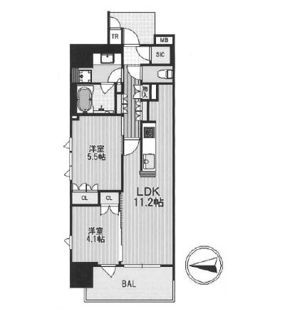 物件○○の間取り図