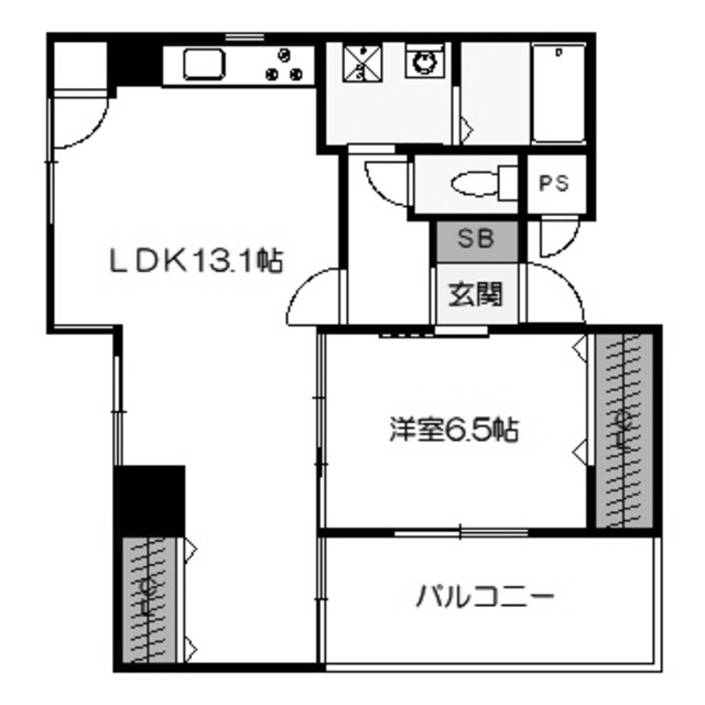 物件○○の間取り図