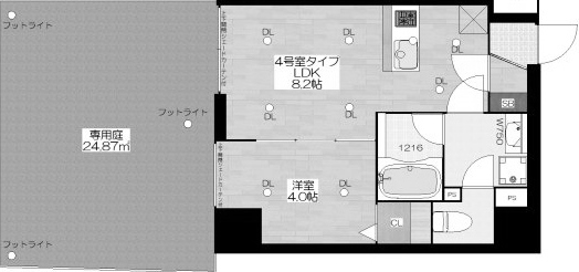 物件○○の間取り図