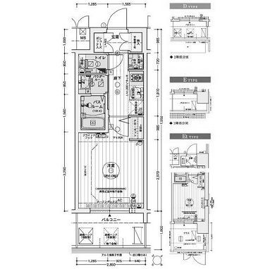 物件○○の間取り図