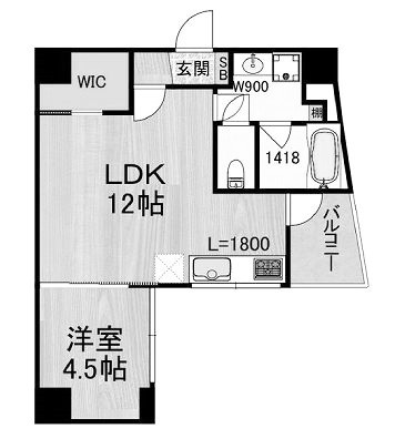 物件○○の間取り図