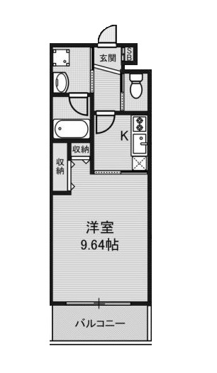 物件○○の間取り図