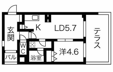 物件○○の間取り図