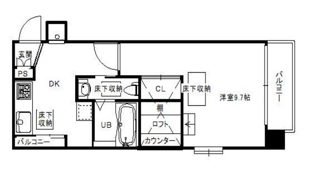 物件○○の間取り図