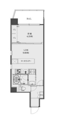 物件○○の間取り図