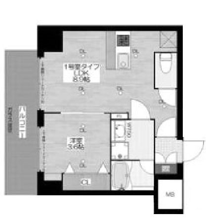 物件○○の間取り図