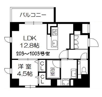 物件○○の間取り図