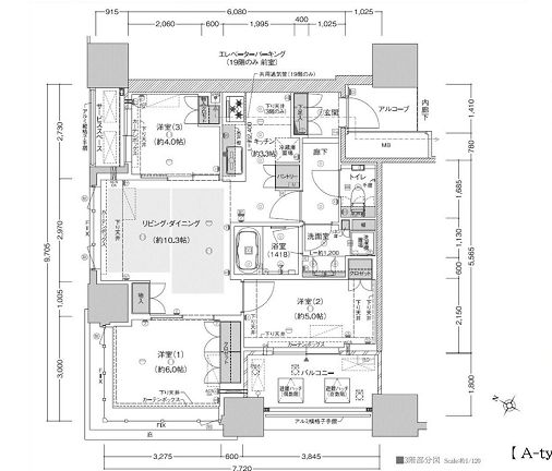 物件○○の間取り図