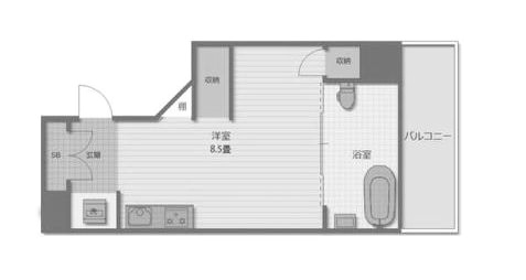 物件○○の間取り図