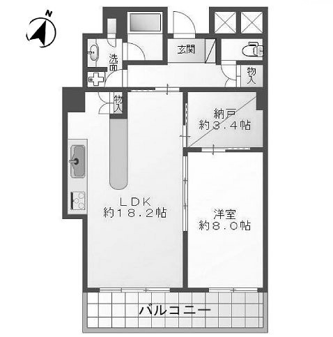 物件○○の間取り図