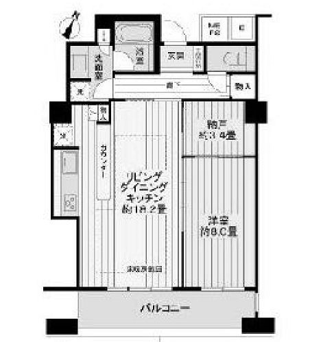 物件○○の間取り図