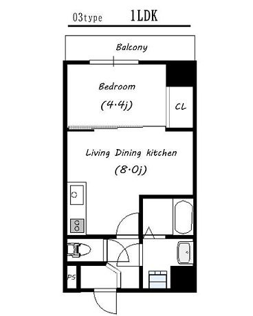 物件○○の間取り図