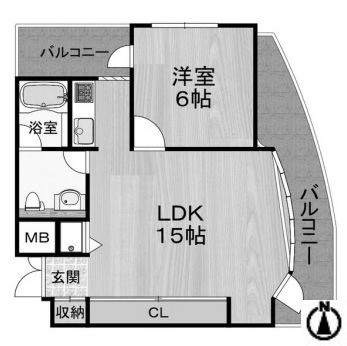 物件○○の間取り図